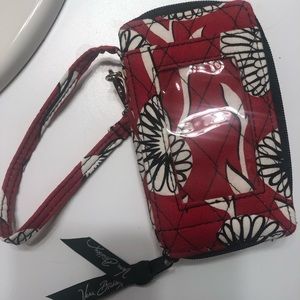 Wallet with phone holder